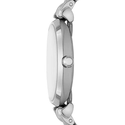 Elegant Silver-Toned Women's Watch - The Luxe Alliance