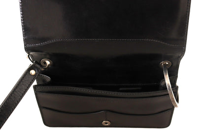  - Elegant Mini Leather Wallet in Timeless Black