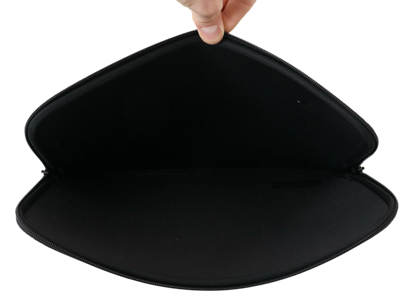  - Sleek Black Neoprene Laptop Sleeve