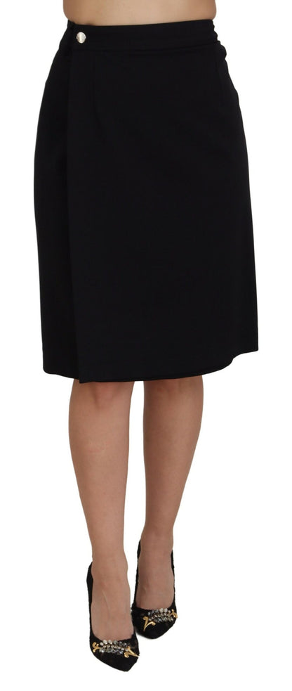  - Elegant High Waist Pencil Skirt