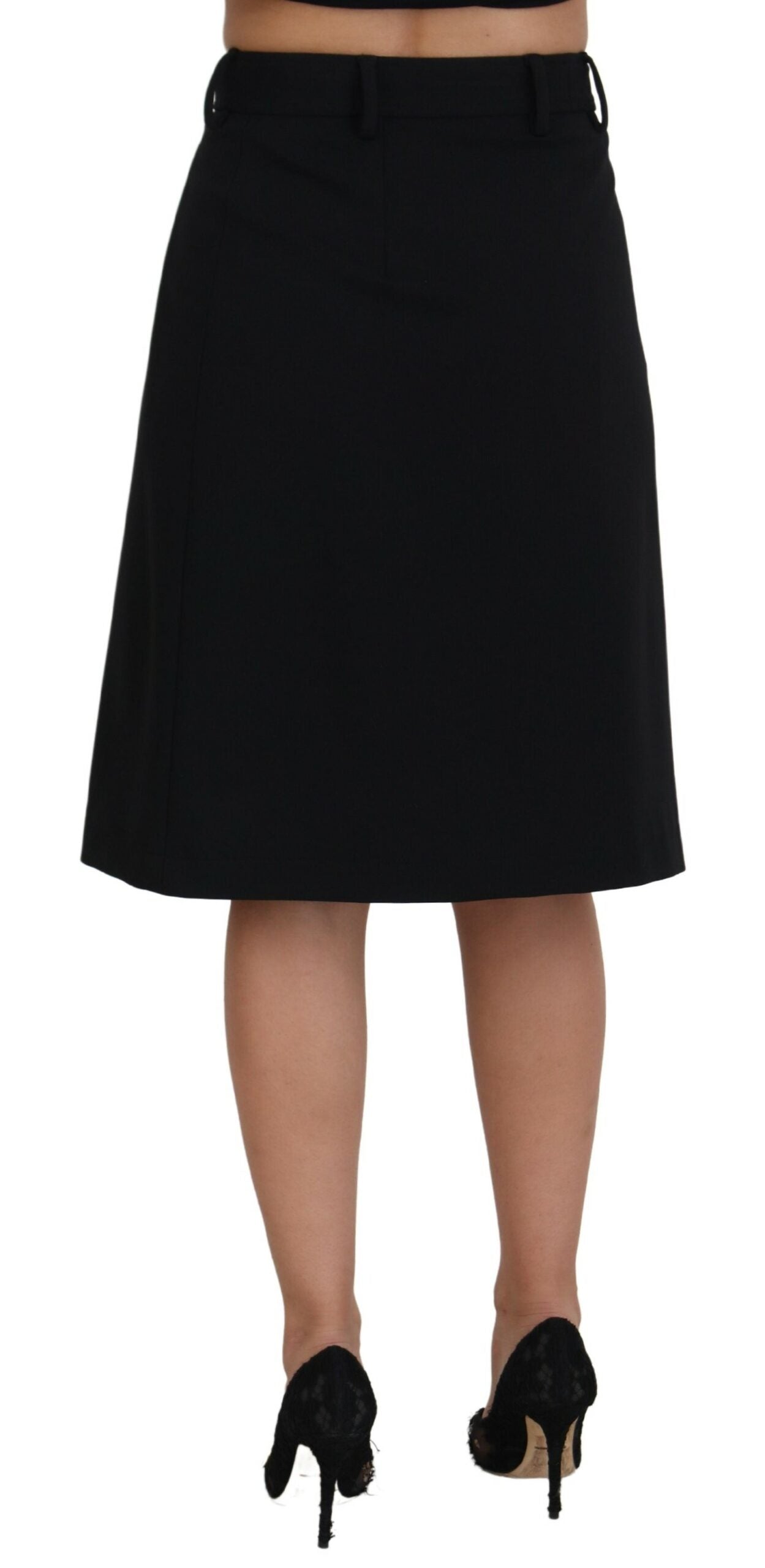  - Elegant High Waist Pencil Skirt