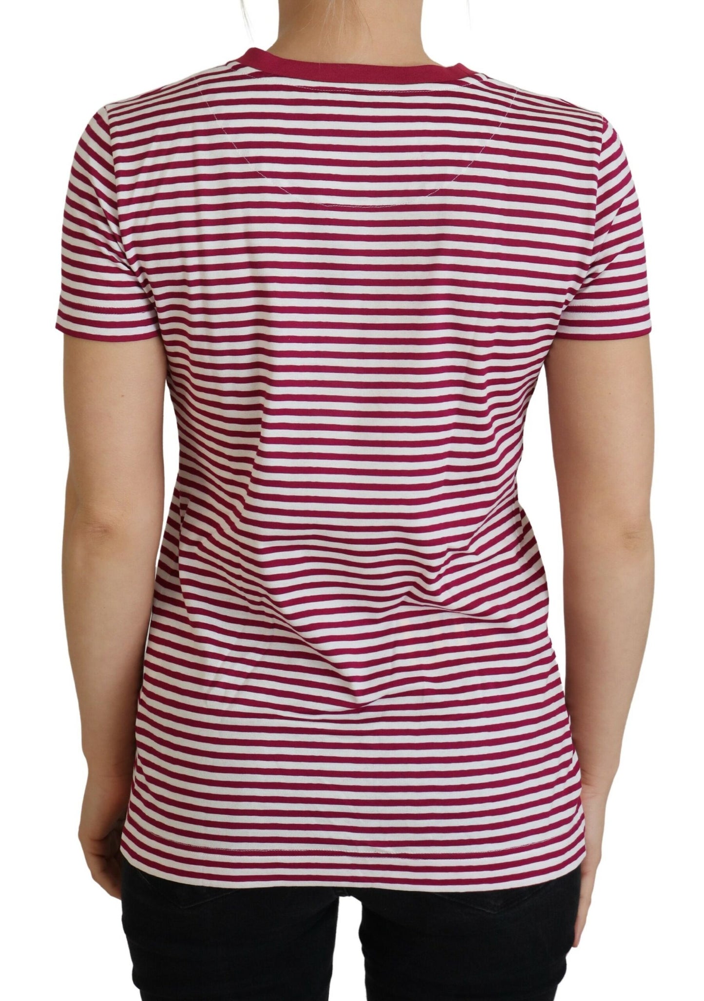  - Exclusive Striped Ibiza Crew Neck Tee