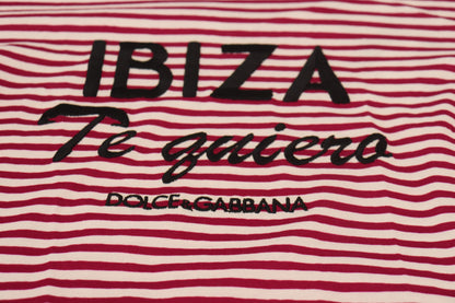  - Exclusive Striped Ibiza Crew Neck Tee