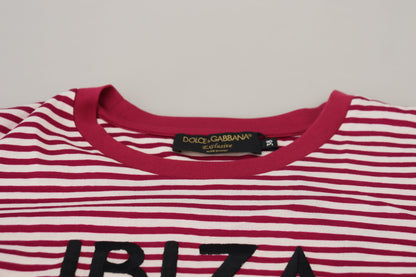  - Exclusive Striped Ibiza Crew Neck Tee