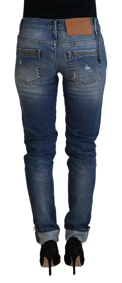  - Sleek Skinny Low Waist Denim Jeans