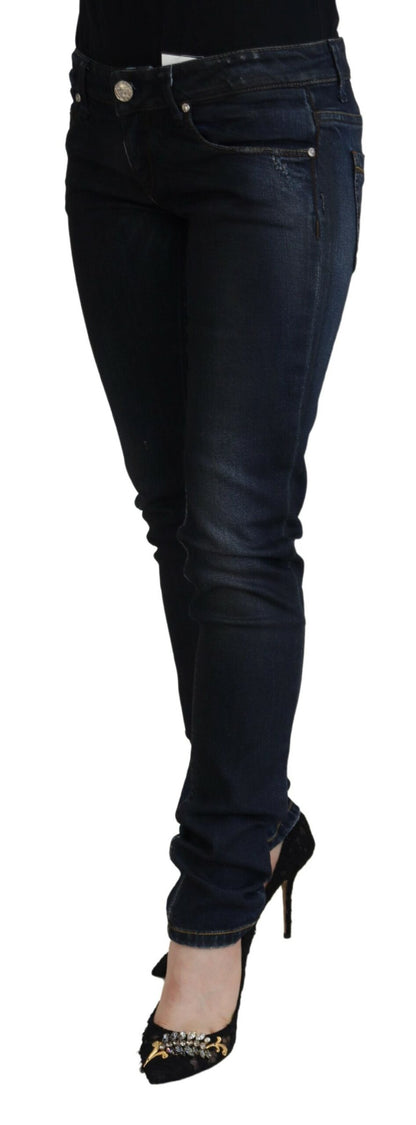  - Chic Low Waist Skinny Denim Pants