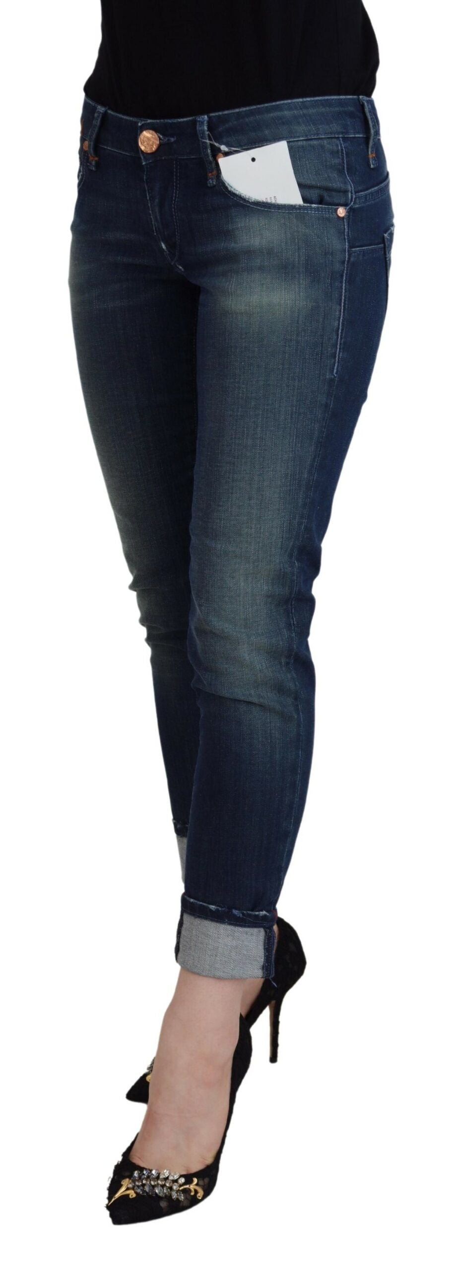  - Chic Low Waist Slim Fit Jeans