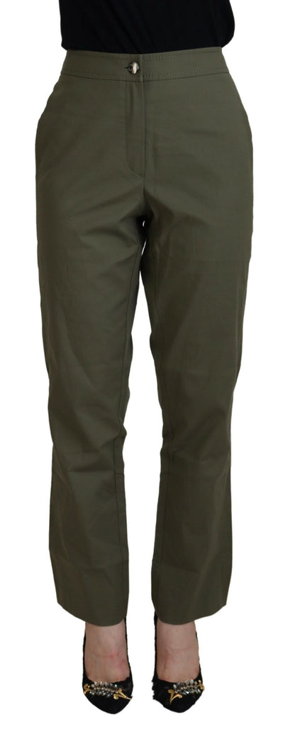  - Elegant Tapered Green Pants - Chic Everyday Wear