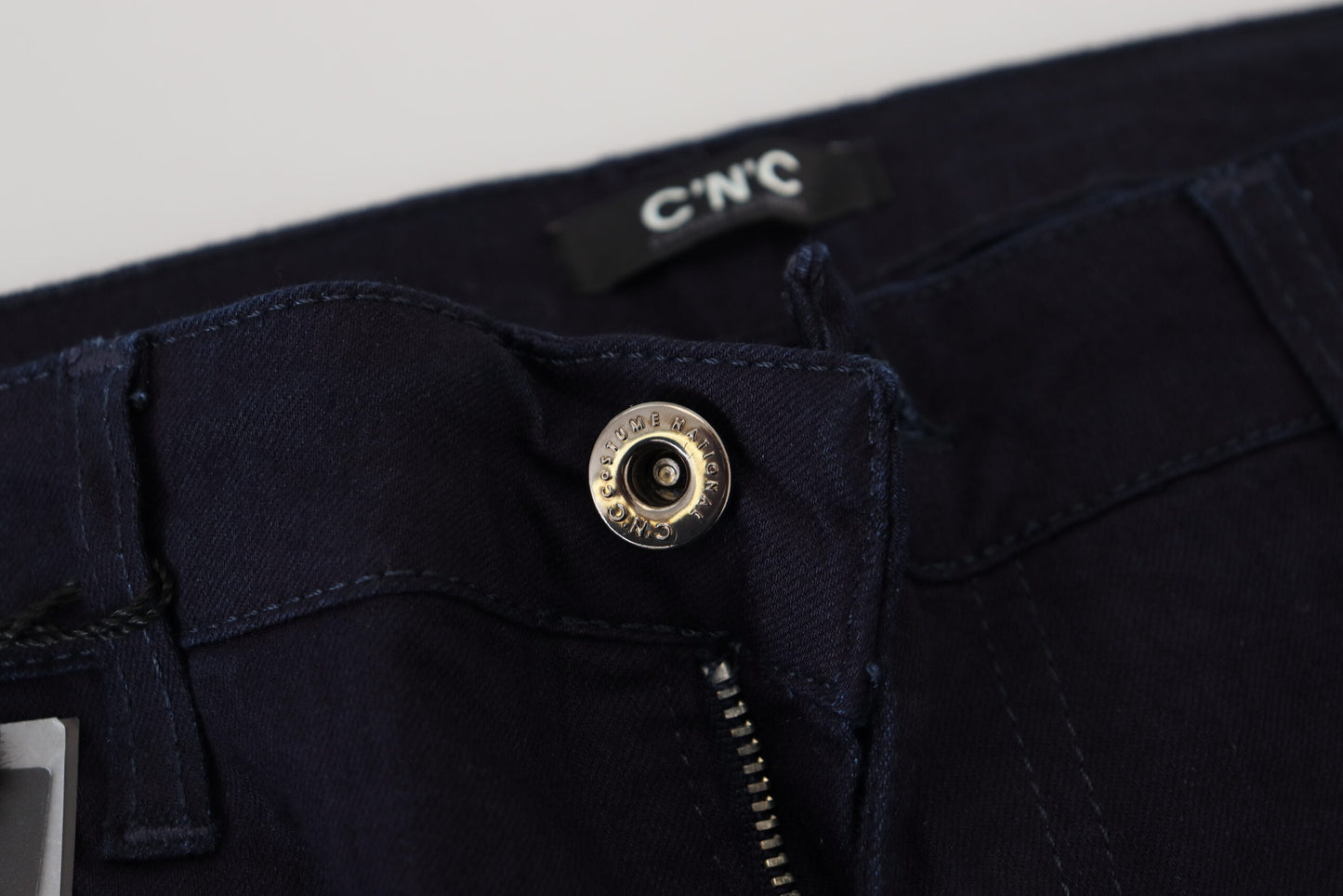  - Chic Black Low Waist Denim Skinny Jeans