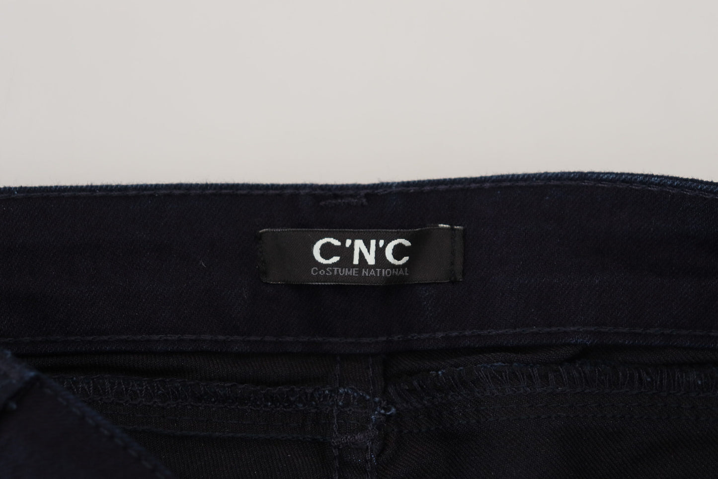  - Chic Black Low Waist Denim Skinny Jeans
