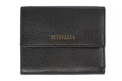  - Black Leather Women Wallet