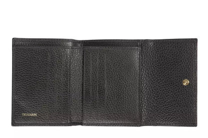  - Black Leather Women Wallet