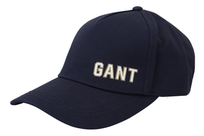  - Elegant Blue Cotton Baseball Hat