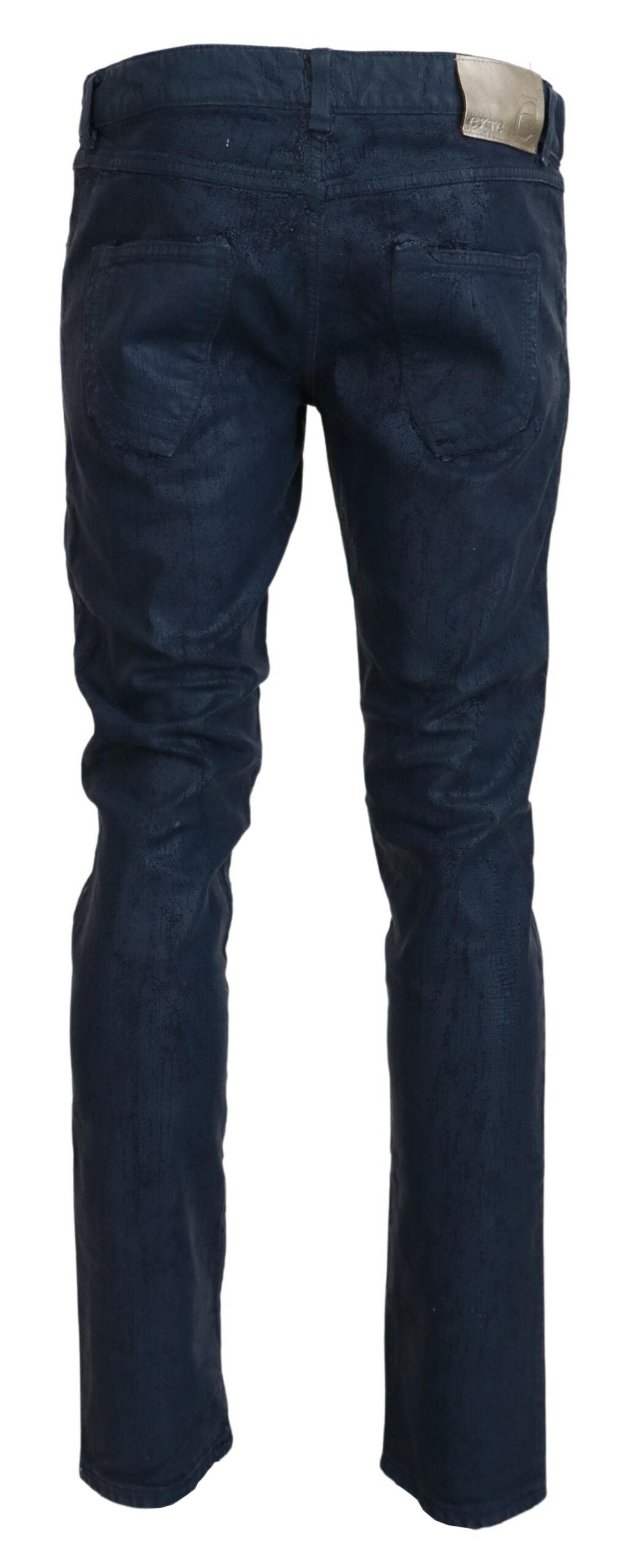  - Chic Tapered Blue Denim Jeans