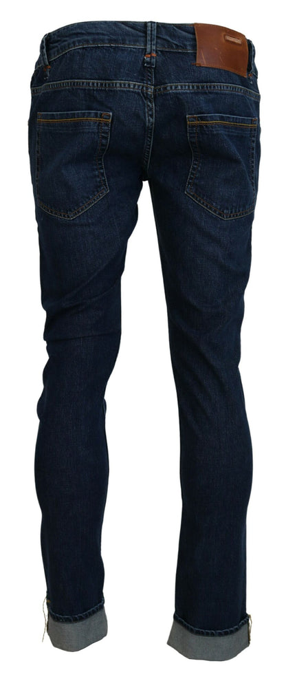  - Exquisite Tapered Italian Denim in Blue