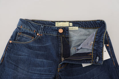  - Exquisite Tapered Italian Denim in Blue