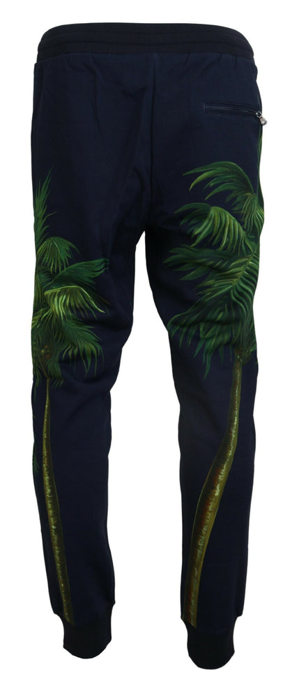  - Elegant Cotton Jogging Pants with Print Design