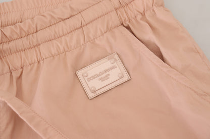  - Elegant Peach Casual Sweatpants