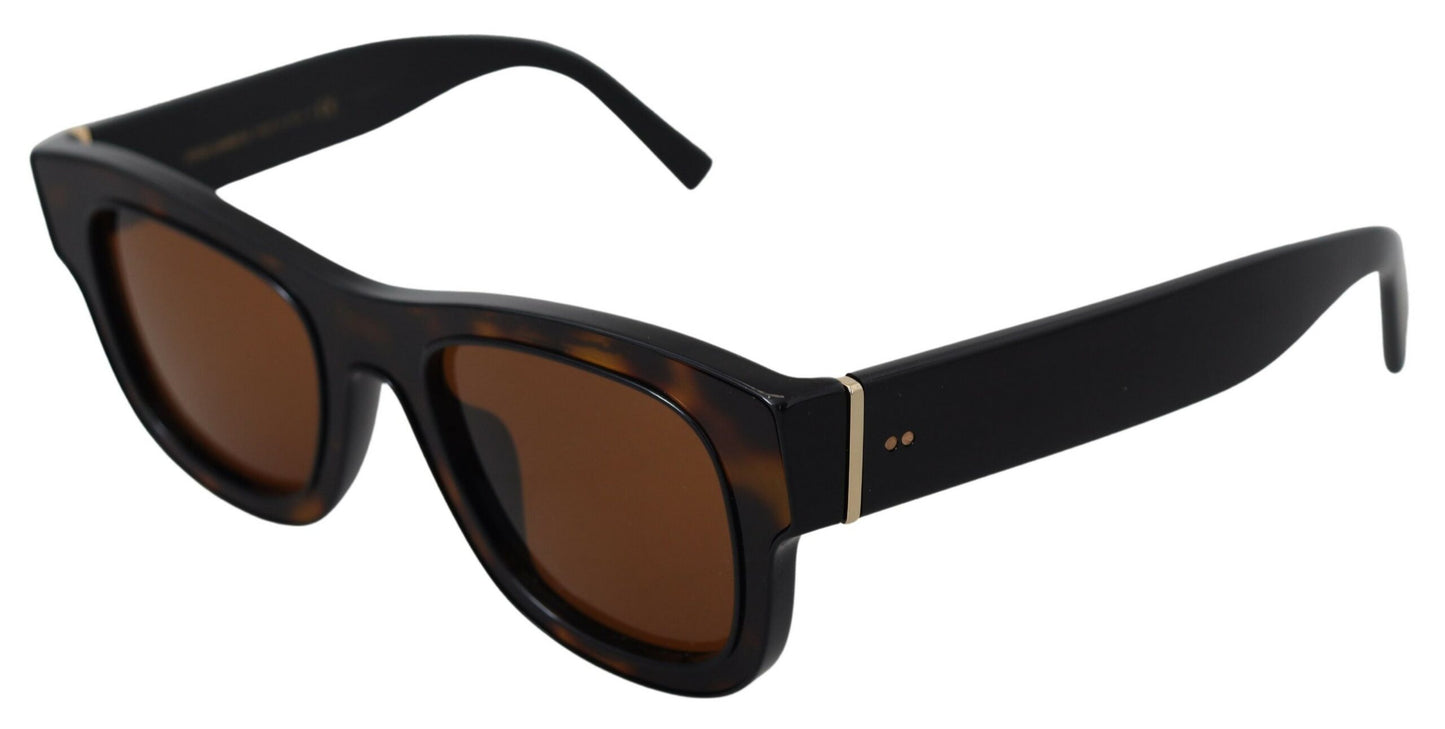  - Chic Brown Acetate Sunglasses