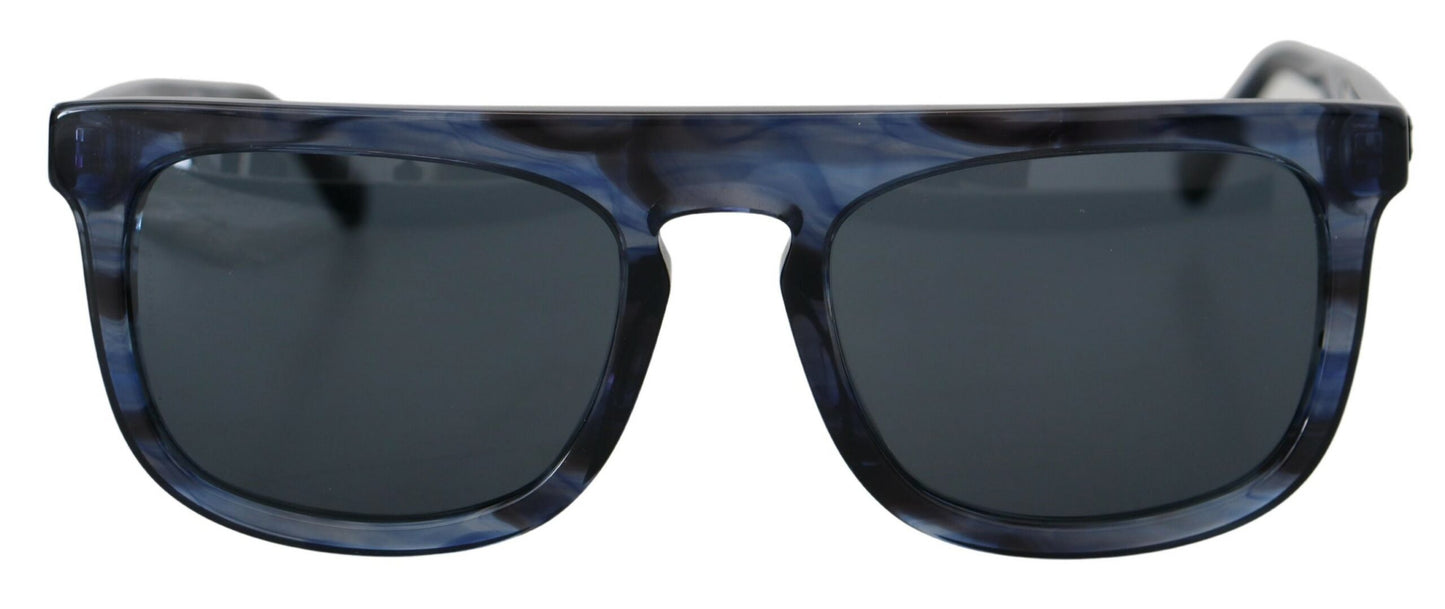  - Elegant Blue Acetate Sunglasses