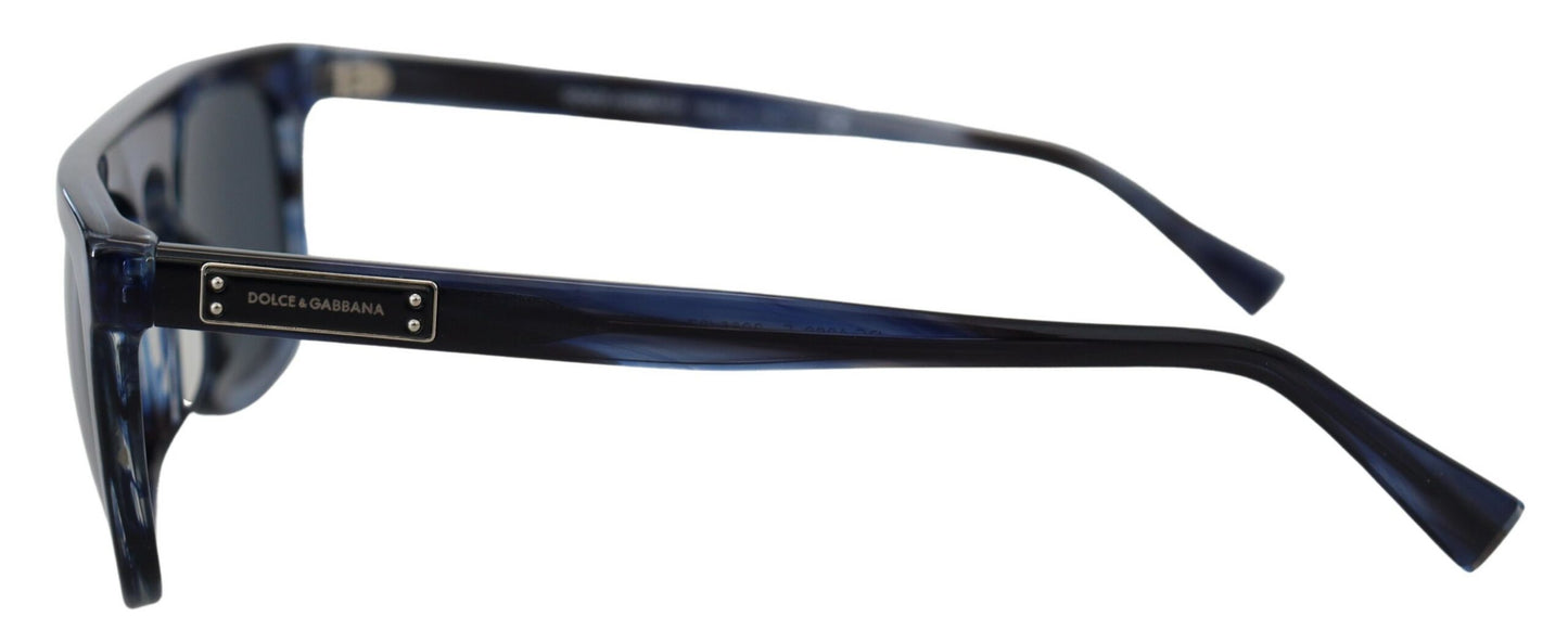  - Elegant Blue Acetate Sunglasses