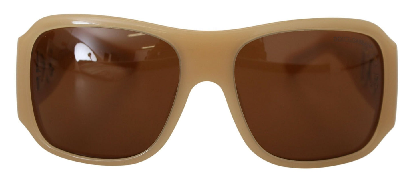  - Elegant Cream Swarovski Sunglasses