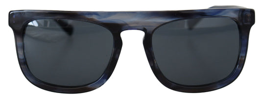  - Elegant Blue Acetate Sunglasses for Women