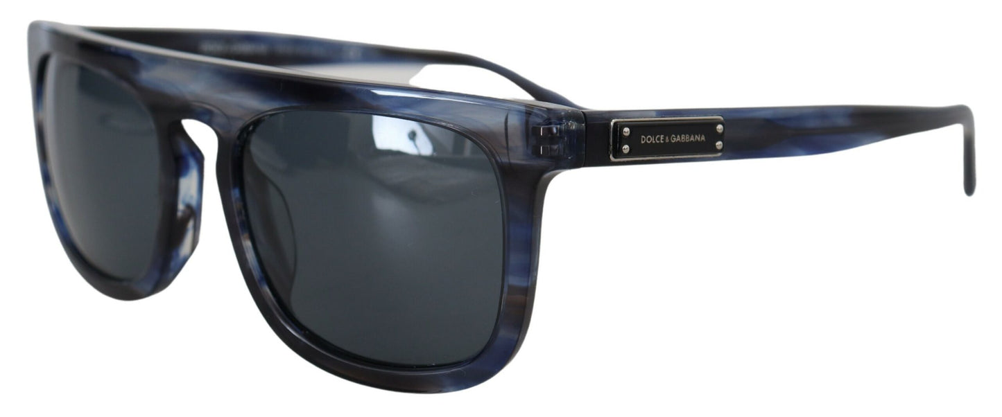  - Elegant Blue Acetate Sunglasses for Women