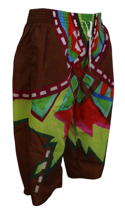  - Exclusive Multicolor Printed Swim Shorts