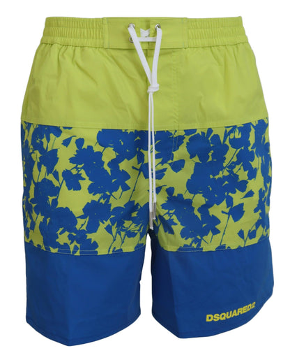  - Exquisite Blue Green Swim Shorts Boxer