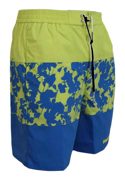  - Exquisite Blue Green Swim Shorts Boxer