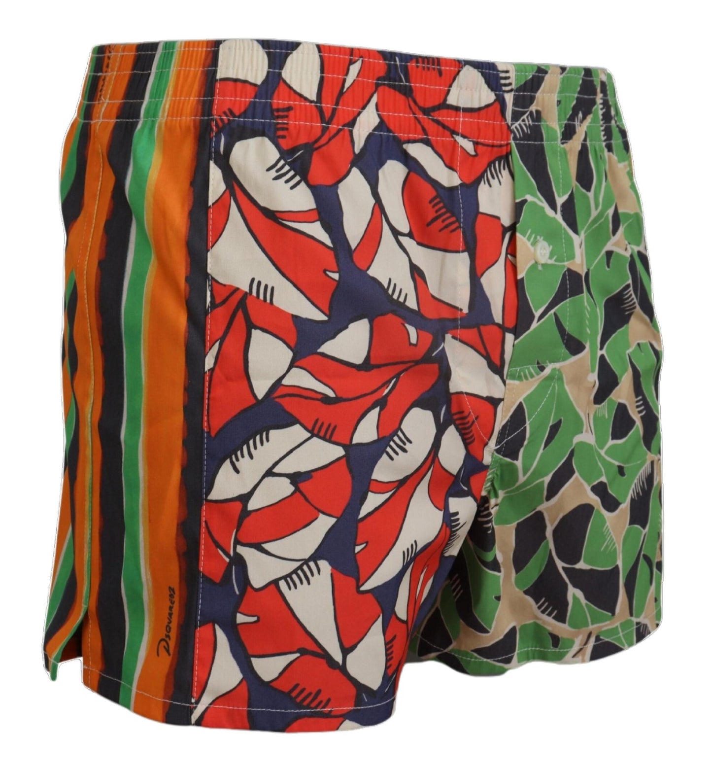  - Multicolor Floral Men's Swim Shorts