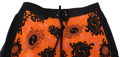  - Chic Orange Swim Shorts Boxer for Men