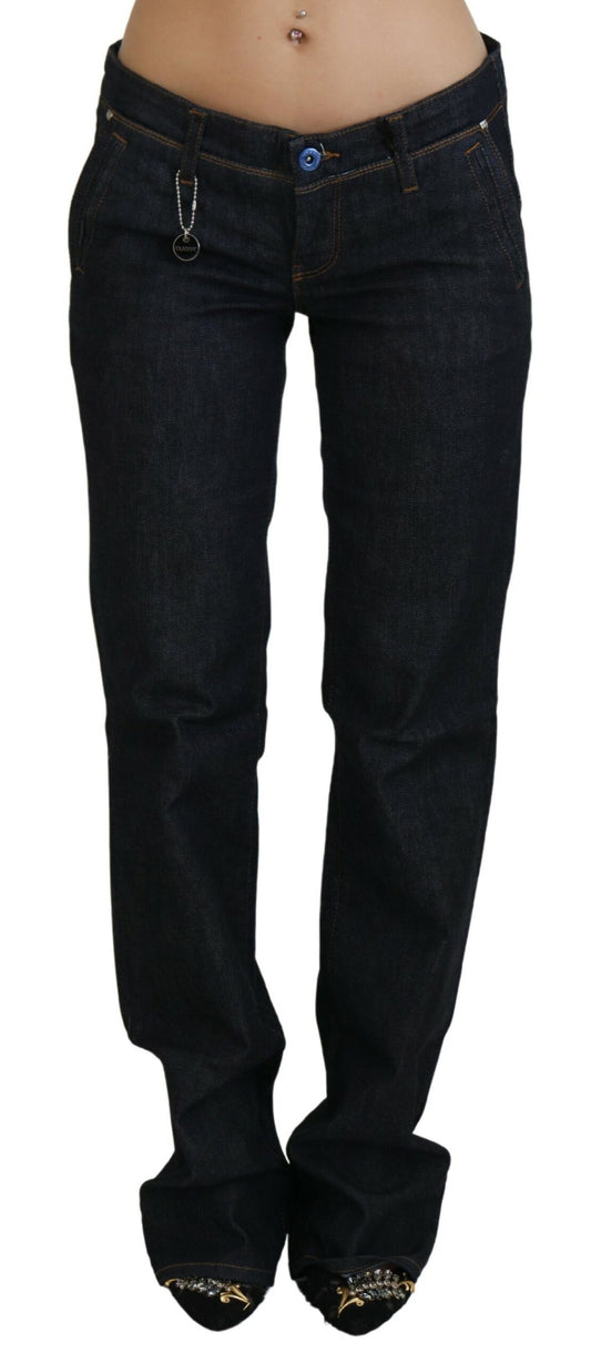  - Chic Low Waist Straight Leg Designer Jeans