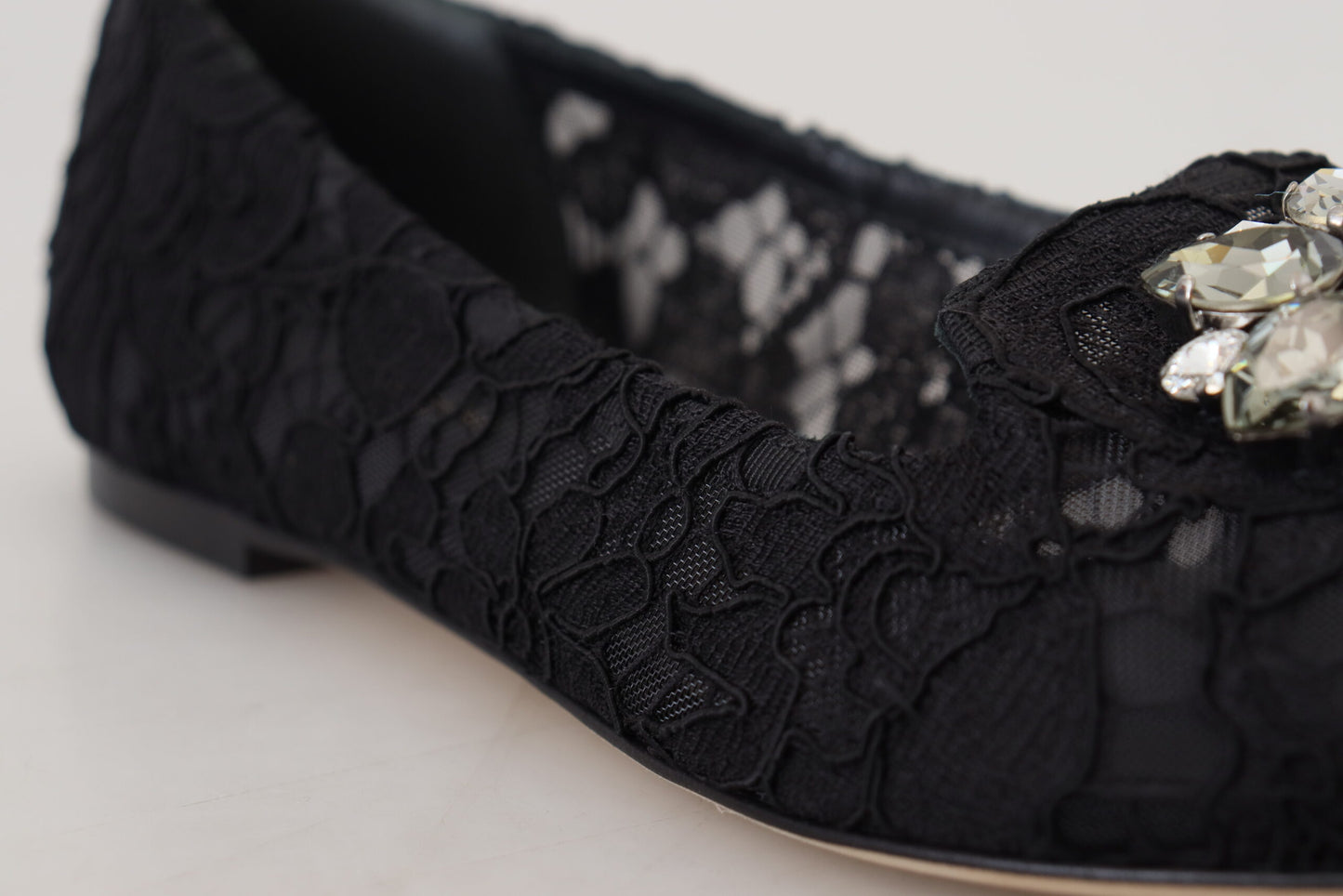  - Elegant Floral Lace Flat Vally Shoes