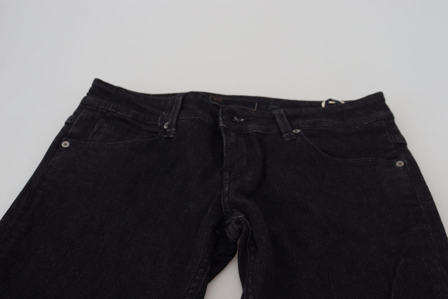  - Sleek Cotton Slim Fit Denim In Black