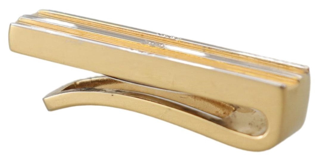  - Elegant Gold Brass Tie Clip for Men