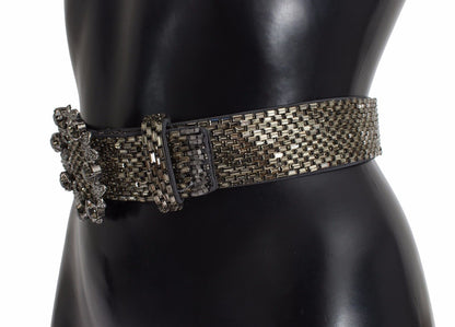  - Swarovski Crystal Sequined Waist Belt