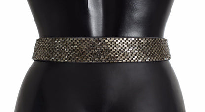  - Swarovski Crystal Sequined Waist Belt