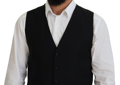  - Elegant Single Breasted Formal Vest