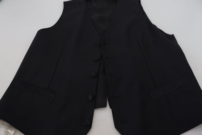  - Elegant Single Breasted Formal Vest