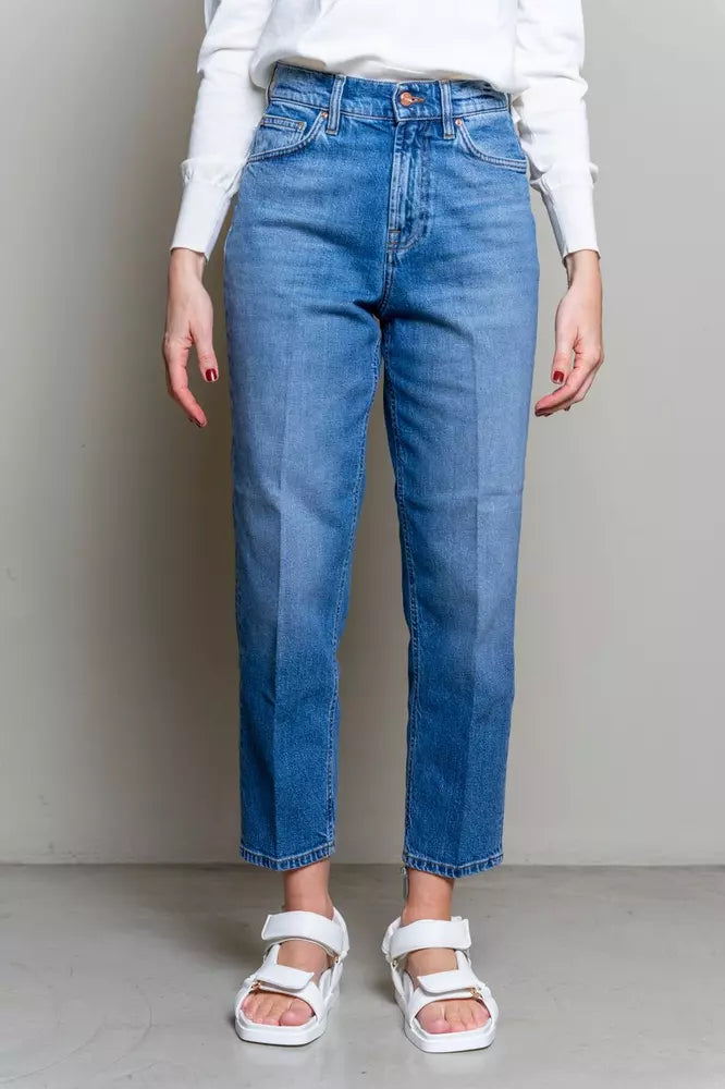  - Elevated Blue High-Waist Denim for Women