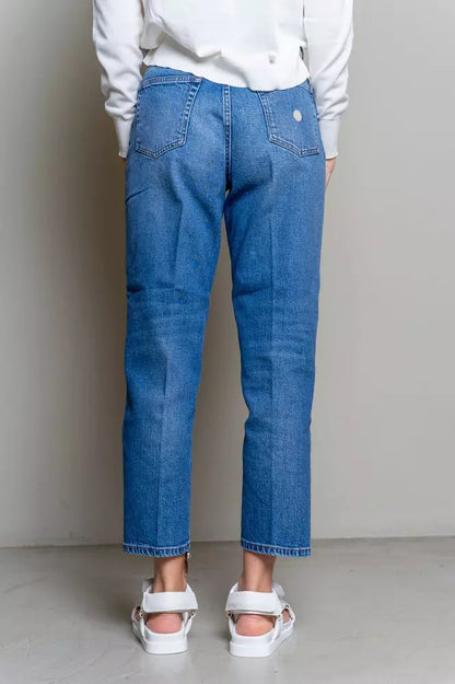  - Elevated Blue High-Waist Denim for Women