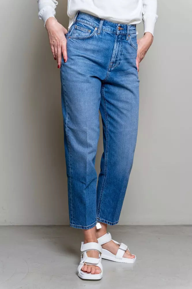  - Elevated Blue High-Waist Denim for Women