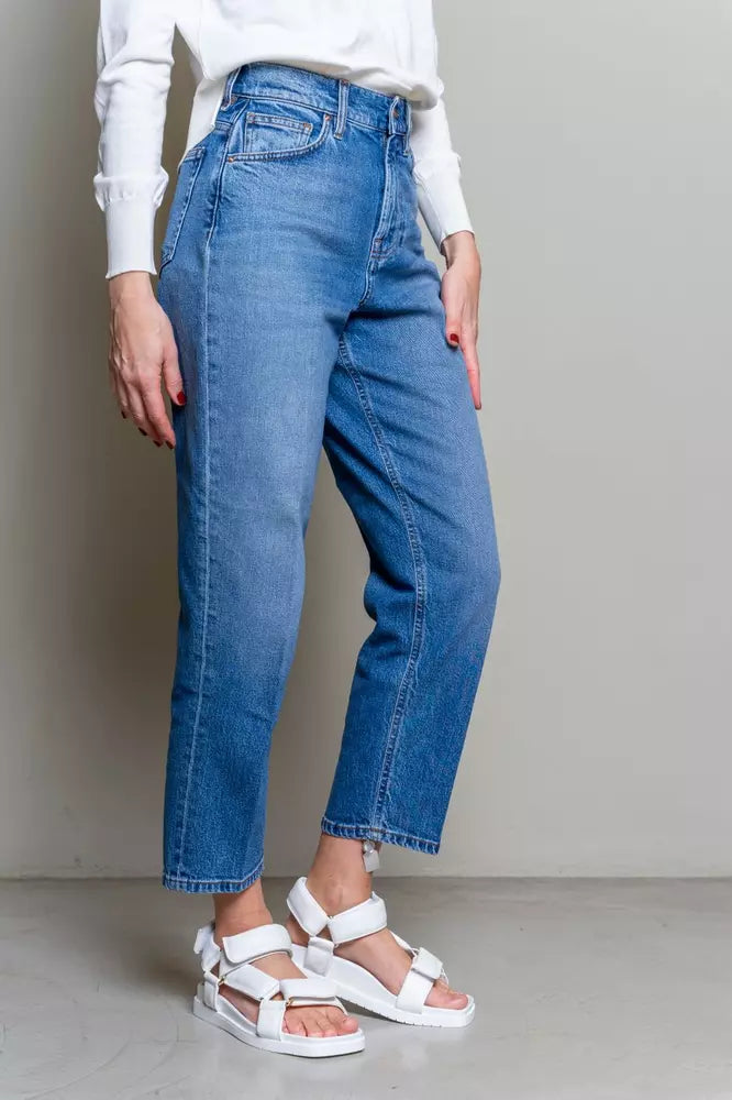  - Elevated Blue High-Waist Denim for Women