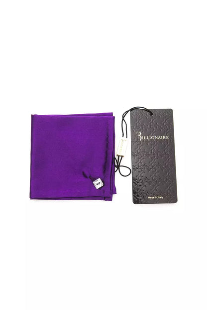  - Purple Sisal Men Pocket Square