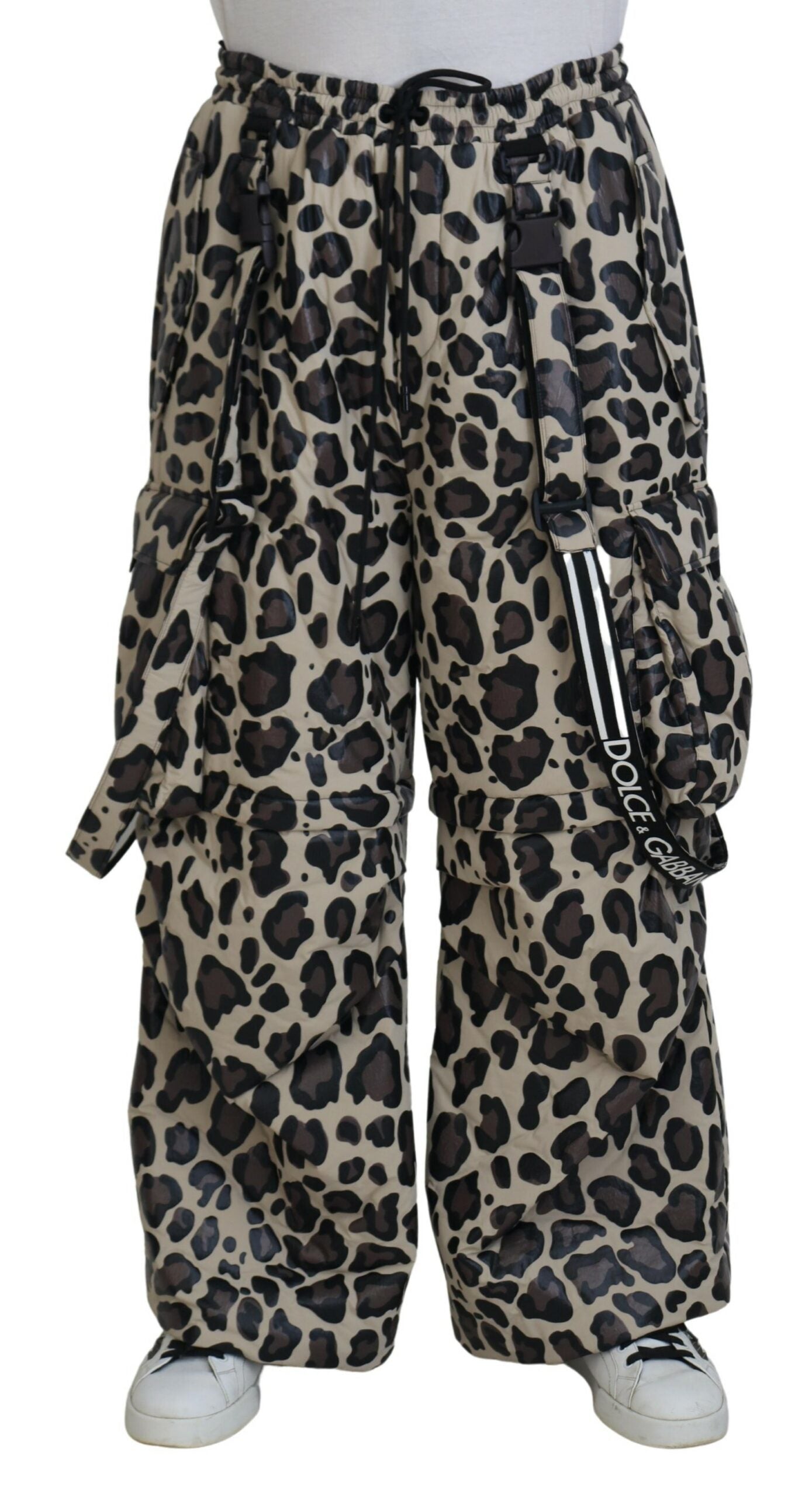 Leopard Print Snow Pants