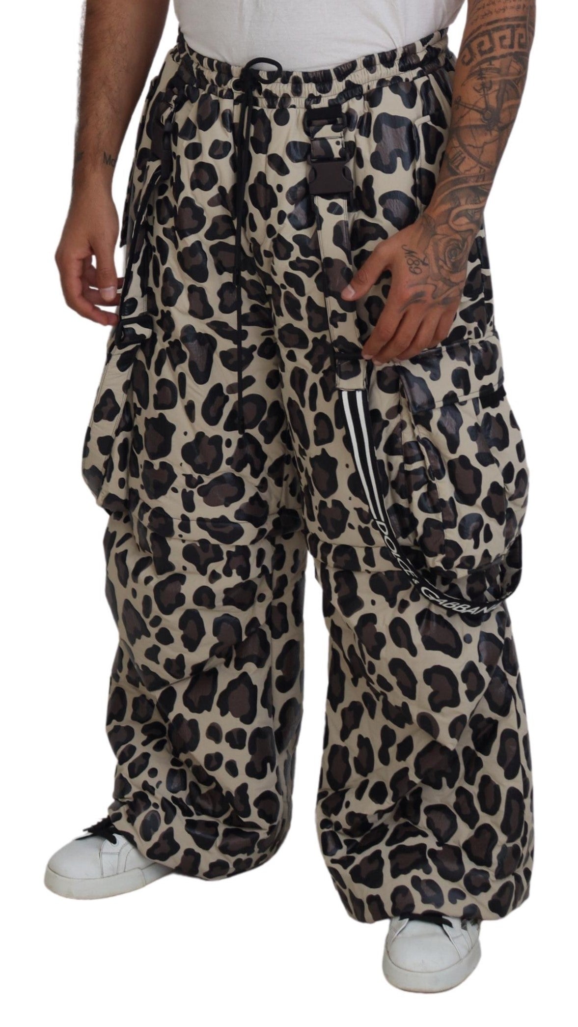 Leopard Print Snow Pants