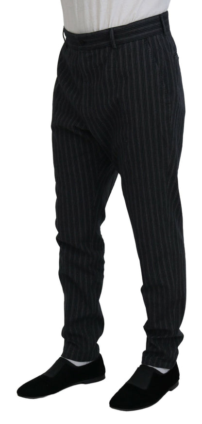  - Elegant Striped Chino Dress Pants