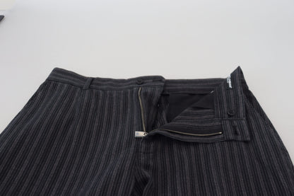  - Elegant Striped Chino Dress Pants